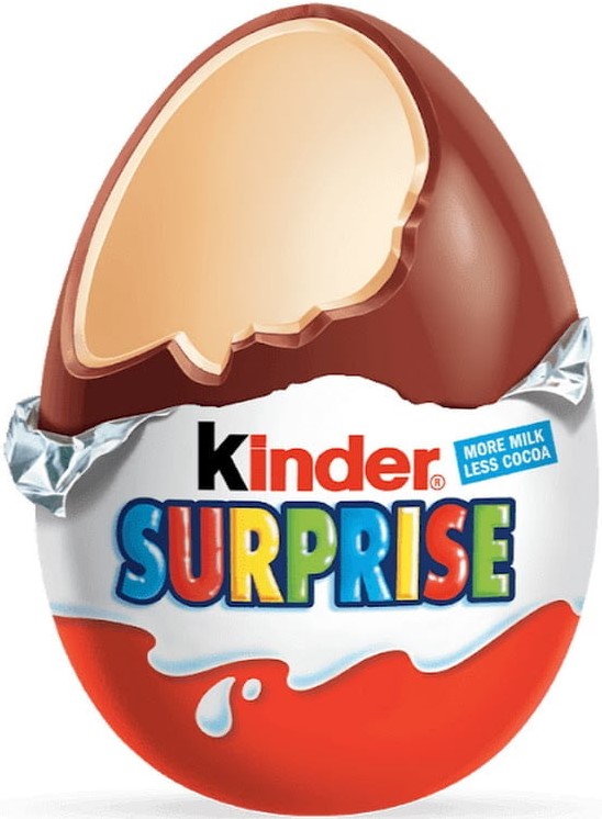 Шоколадное яйцо 20 г KINDER